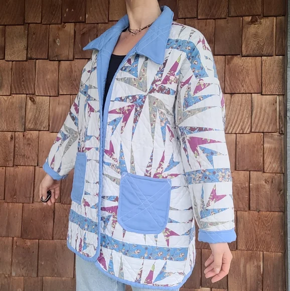 Hand Crafted Quilted Jacket - Picture 3 of 8